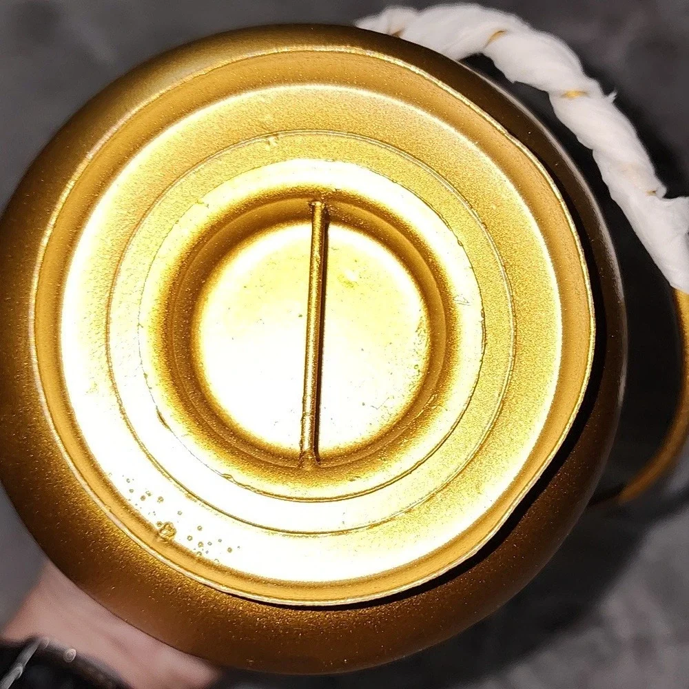 NIB‎ Artisan Direct Milky Way Gold Plated Steel Lantern